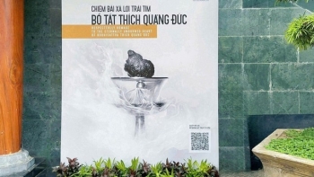 Chiêm bái xá lợi Trái tim Bồ tát Thích Quảng Đức từ 14h ngày 6/5