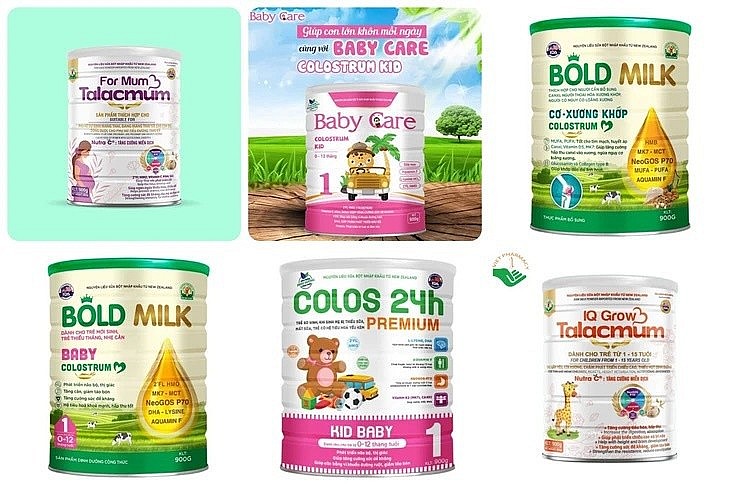 Những loại sữa giả được các công ty sản xuất và đưa ra thị trường vừa được Bộ Công an triệt phá với số lượng cực lớn tại Hà Nội - Ảnh tư liệu