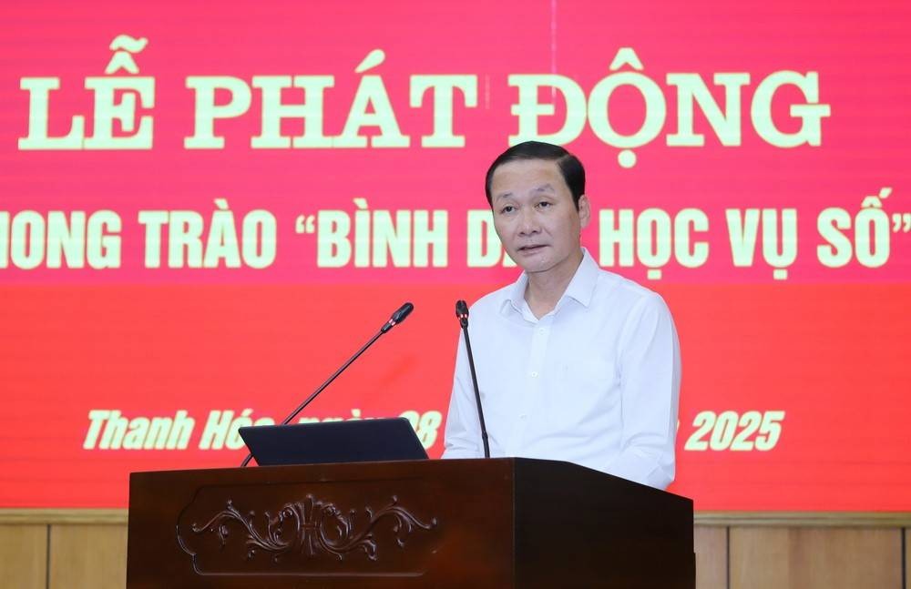 Thanh Hóa phát động Bình dân học vụ số từ cấp tỉnh đến bản làng heo hút