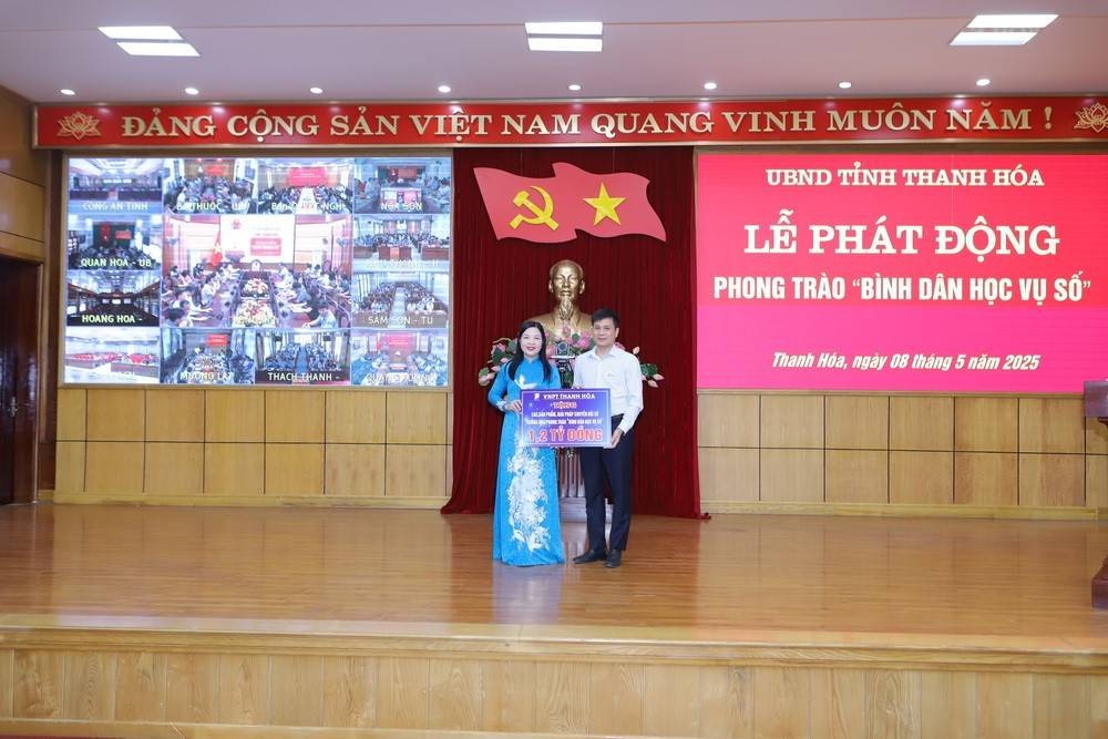 Thanh Hóa phát động Bình dân học vụ số từ cấp tỉnh đến bản làng heo hút