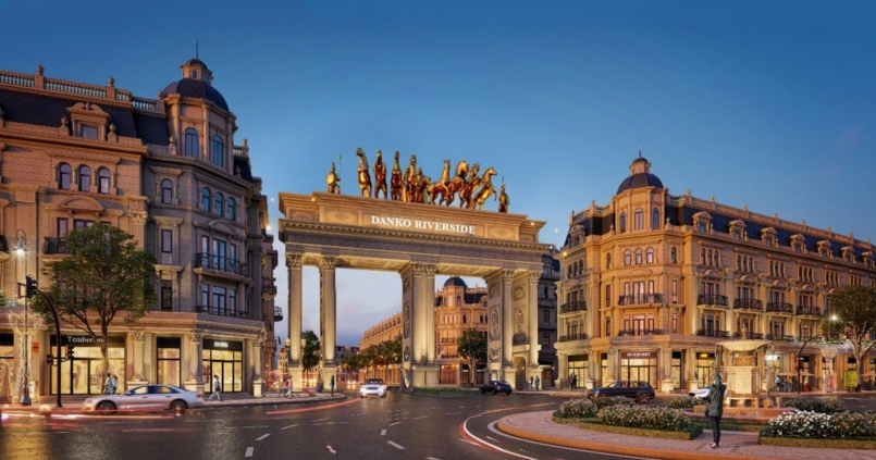 KĐT Danko Riverside sẽ là một “Châu Âu thu nhỏ” giữa lòng thành phố.