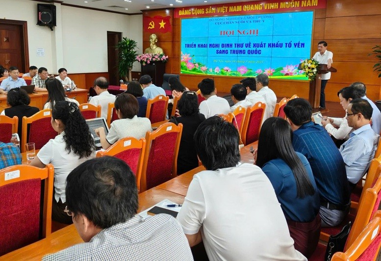 Hội nghị triển khai Nghị định thư về xuất khẩu tổ yến sang Trung Quốc - Ảnh: VGP Hội nghị triển khai Nghị định thư về xuất khẩu tổ yến sang Trung Quốc - Ảnh: VGP