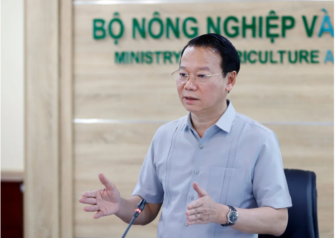 Bộ trưởng Bộ Nông nghiệp và Môi trường Đỗ Đức Duy.