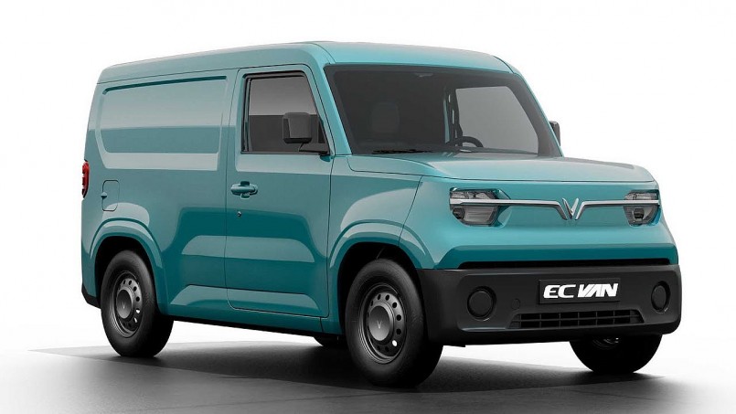 VinFast vừa chính thức giới thiệu mẫu xe điện thương mại đầu tiên của mình tại Việt Nam – VinFast EC Van.