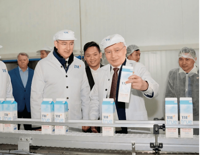 Mục sở thị bên trong Nhà máy sữa tươi TH true MILK công suất hàng đầu Liên bang Nga vừa khánh thành