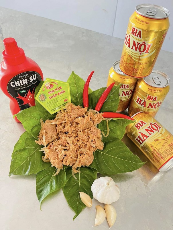 Sản phẩm nem nắm Xuân Khôi.