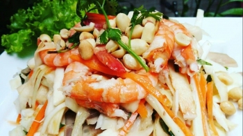 Củ hũ dừa – Đặc sản trắng nõn từ đọt non xứ dừa