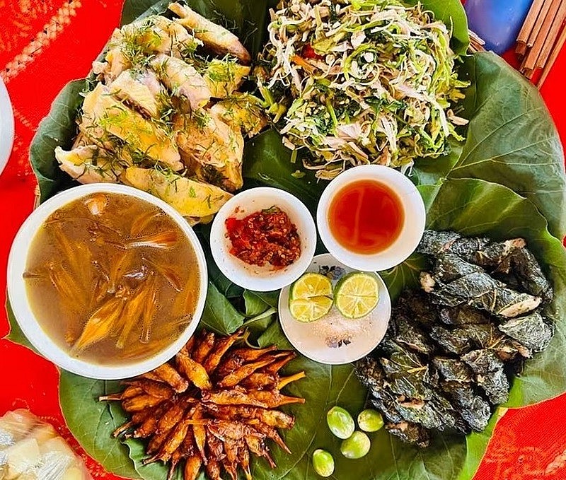 4 món ngon “níu chân” du khách của người Thái bên dòng Nậm Bai 4 món ngon “níu chân” du khách của người Thái bên dòng Nậm Bai