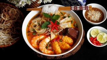 Bún suông – Món ngon Trà Vinh "đốt tim" thực khách  ngay từ lần đầu thưởng thức
