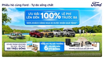 6 tỷ đồng giải thưởng “Phiêu hè cùng Ford, Tự do sống chất”