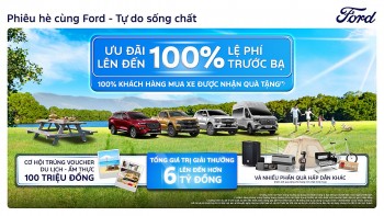 6 tỷ đồng giải thưởng “Phiêu hè cùng Ford, Tự do sống chất”