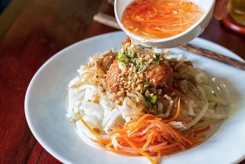 Bánh tằm Ngan Dừa – Đặc sản dân dã “gây thương nhớ” của xứ Bạc Liêu