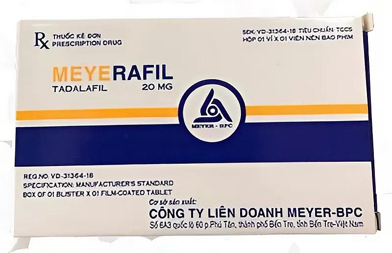Tadalafil 20 mg.