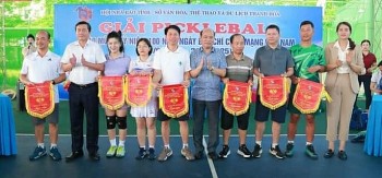 Sôi động ngày hội Pickleball “Người làm báo Thanh Hóa” lần đầu tiên