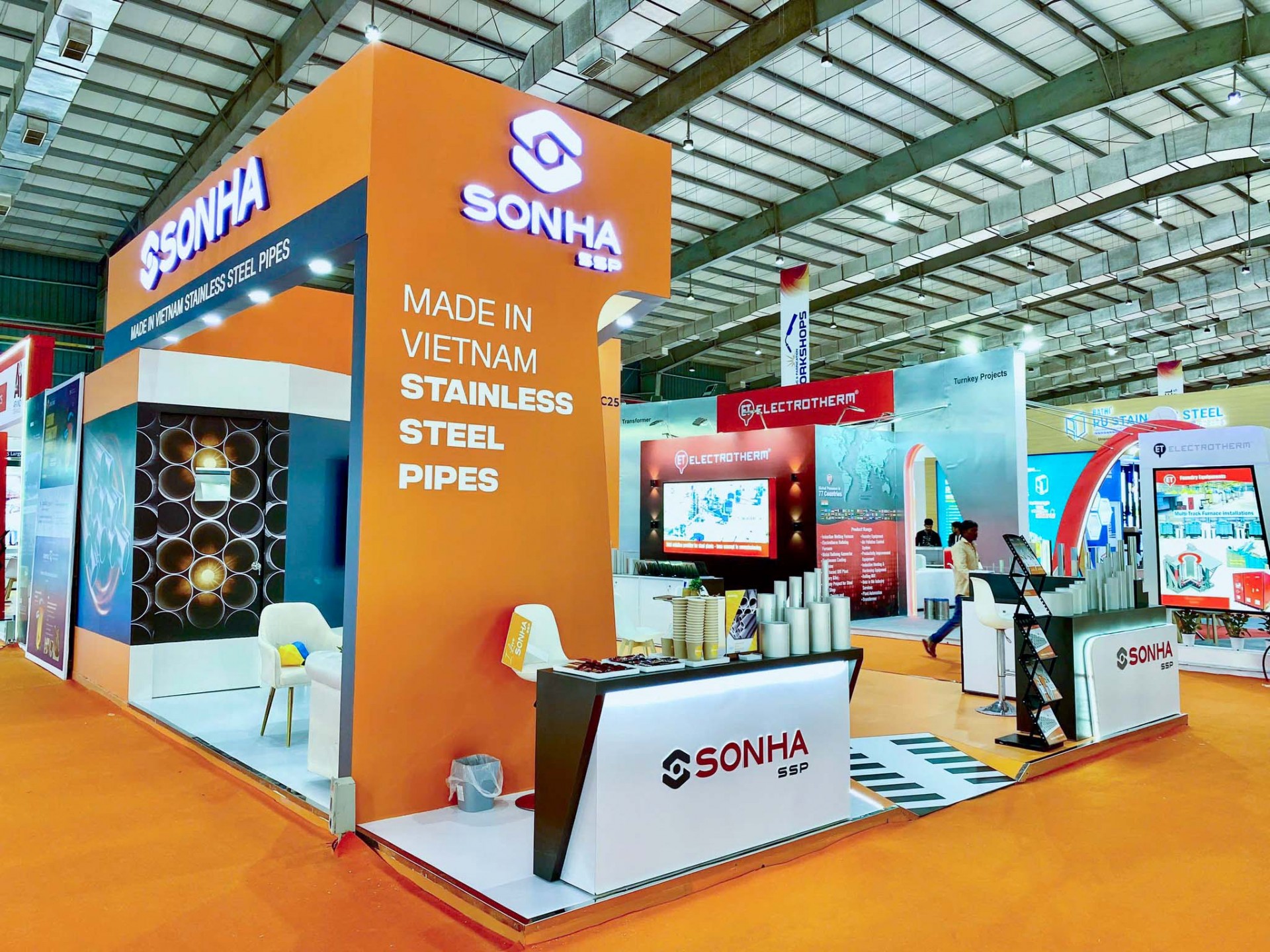 Sơn Hà SSP tỏa sáng tại Global Stainless Steel Expo 2025: Khẳng định vị thế thương hiệu Việt trên bản đồ inox thế giới