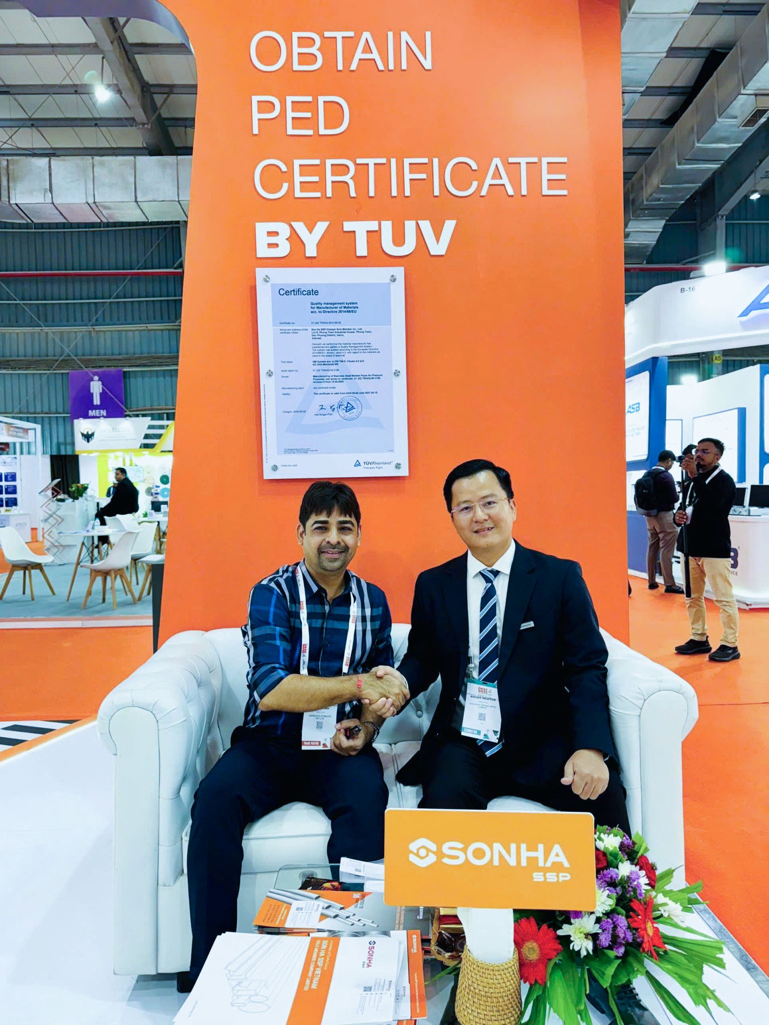 Sơn Hà SSP tỏa sáng tại Global Stainless Steel Expo 2025: Khẳng định vị thế thương hiệu Việt trên bản đồ inox thế giới