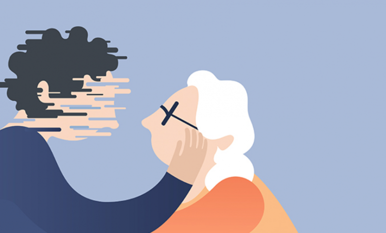 Trí nhớ suy giảm nghiêm trọng, không nhận ra người thân.