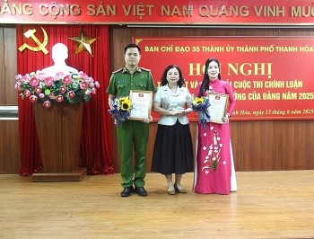 Thanh Hóa: Hội nghị tổng kết, trao giải Cuộc thi Chính luận bảo vệ nền tảng tư tưởng của Đảng