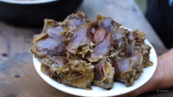 Hoa kè nhồi thịt – hương vị độc đáo giữa núi rừng Tuyên Quang