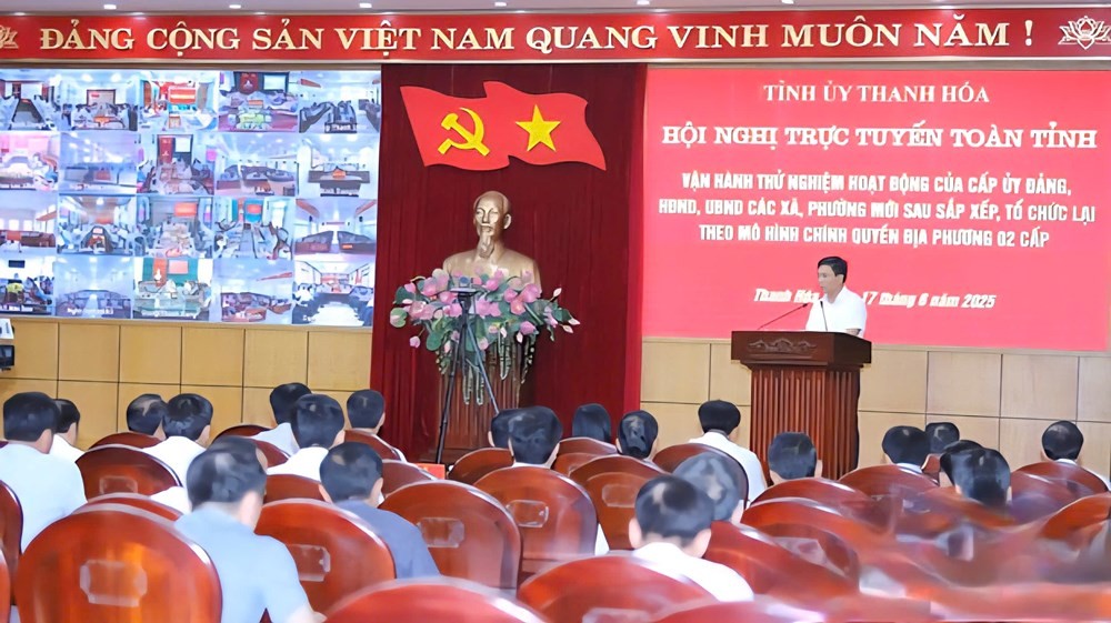 Thanh hóa: “Diễn tập” vận hành thử nghiệm mô hình chính quyền địa phương 2 cấp
