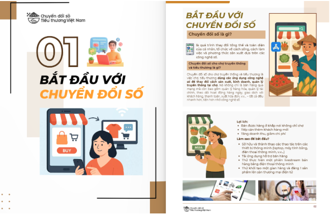 Chuyển đổi số tiểu thương: Sản phẩm “cầm tay chỉ việc” từ Bộ Công Thương