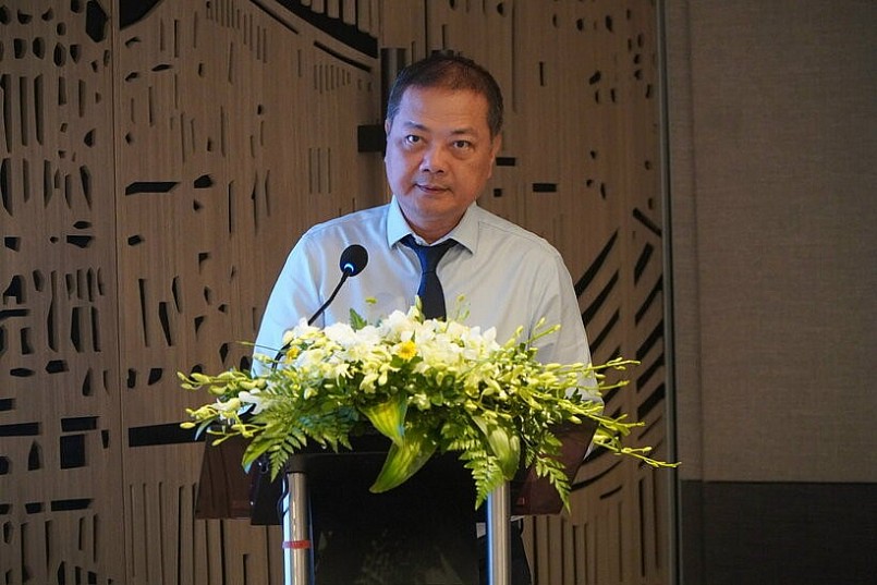 Cục trưởng Cục Xuất nhập khẩu Nguyễn Anh Sơn phát biểu khai mạc hội thảo. Ảnh: Minh Trang Cục trưởng Cục Xuất nhập khẩu Nguyễn Anh Sơn phát biểu khai mạc hội thảo. Ảnh: Minh Trang