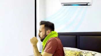 Cách ngủ điều hòa không lo đau họng