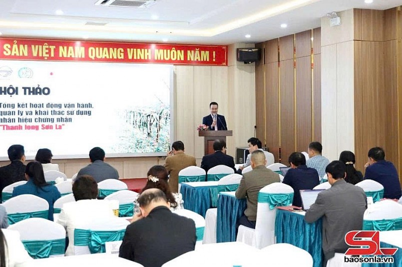 Hội thảo tổng kết hoạt động vận hành quản lý và khai thác sử dụng nhãn hiệu chứng nhận “Thanh long Sơn La”.