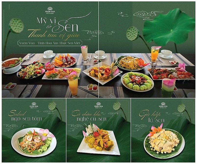 Không chỉ là biểu tượng của sự thuần khiết, sen còn là nguyên liệu quý trong ẩm thực Việt.