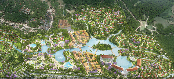 Quần thể khu đô thị sinh thái, vui chơi giải trí cao cấp và hệ thống cáp treo Cuối Hạ