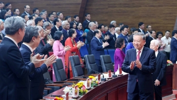 Lễ công bố Nghị quyết của Quốc hội về sáp nhập tỉnh, thành phố