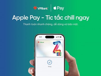 VPBank triển khai Apple Pay cho chủ thẻ VPBank JCB