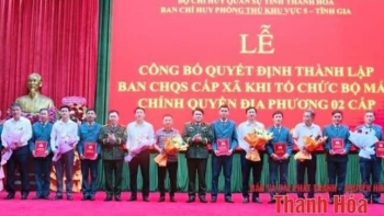 Thanh Hóa kiện toàn lực lượng vũ trang cấp xã