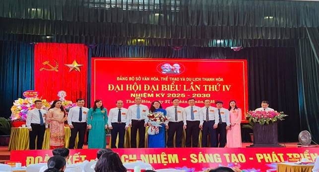 Thanh Hóa: Đại hội đại biểu lần thứ IV, nhiệm kỳ 2025–2030 “khơi nguồn sáng tạo – Lan tỏa giá trị Đảng bộ Sở Văn hóa, Thể thao và Du lịch” Thanh Hóa: Đại hội đại biểu lần thứ IV, nhiệm kỳ 2025–2030 “khơi nguồn sáng tạo – Lan tỏa giá trị Đảng bộ Sở Văn hóa, Thể thao và Du lịch”