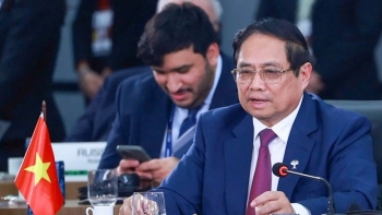 Thủ tướng nêu 3 đề xuất quan trọng tại Phiên thảo luận cấp cao BRICS mở rộng