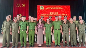 Thanh Hóa: Công an phường Đông Quang kiến tạo “thương hiệu an ninh cơ sở kiểu mẫu” từ nền tảng tổ chức mới