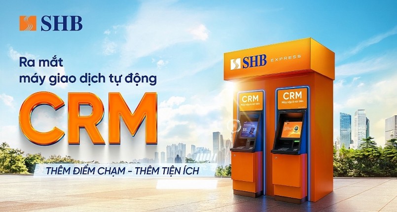 Máy CRM SHB - Thêm “Điểm chạm”, thêm “Tiện ích”