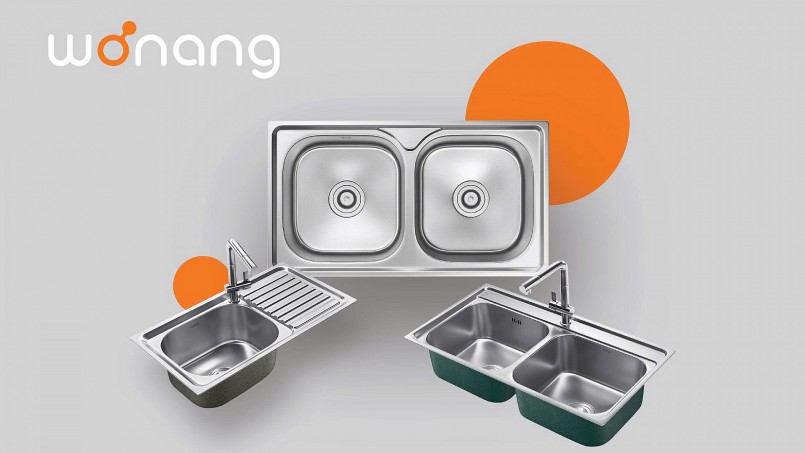 Ba dòng sản phẩm chậu rửa inox cao cấp của liên doanh Tân Á Đại Thành - Wonang phù hợp với nhiều phân khúc, đáp ứng đa dạng nhu cầu người tiêu dùng