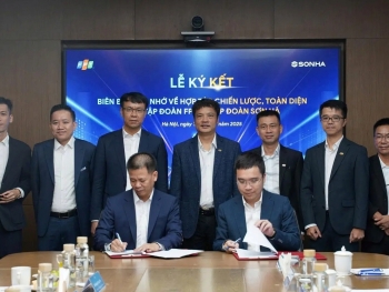 Sơn Hà và FPT bắt tay chiến lược xây dựng hệ sinh thái công nghiệp số xanh