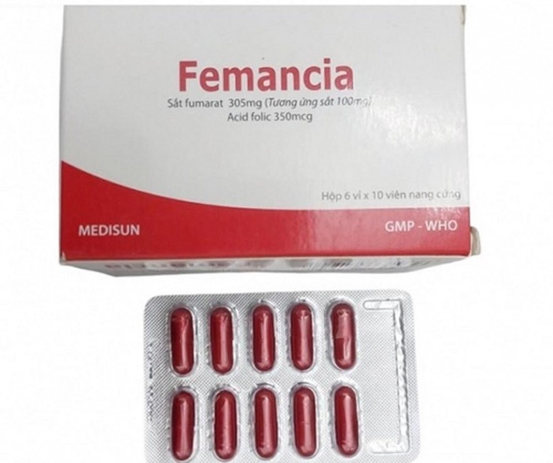 Thuốc Femancia điều trị thiếu máu bị thu hồi.