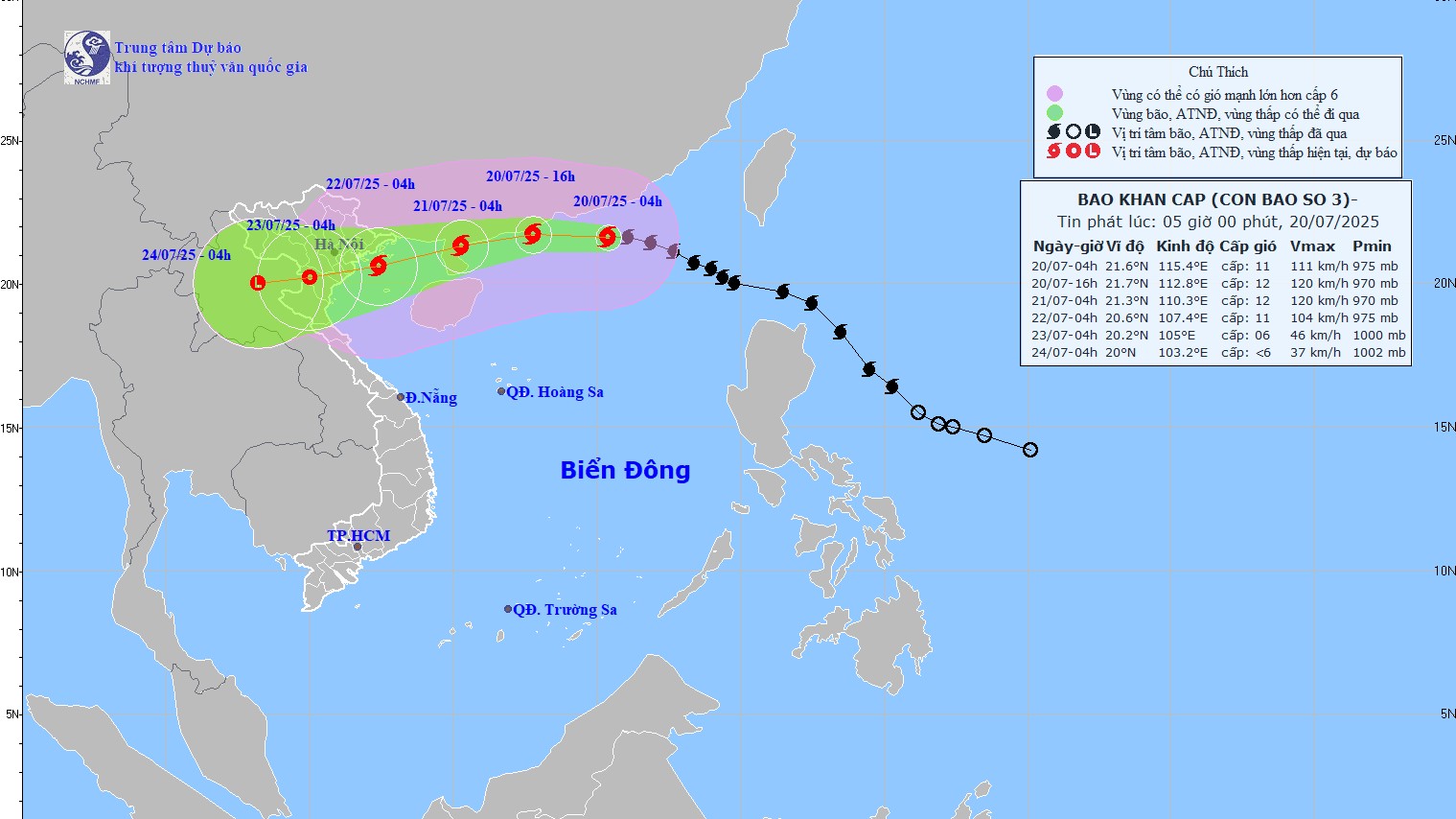 Bão số 3 sắp đổ bộ, Bộ Văn hóa, Thể thao và Du lịch yêu cầu siết an toàn các điểm du lịch