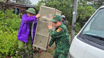 Bão số 3 vào đất liền ven biển Hưng Yên và Ninh Bình, hàng chục nghìn dân sơ tán