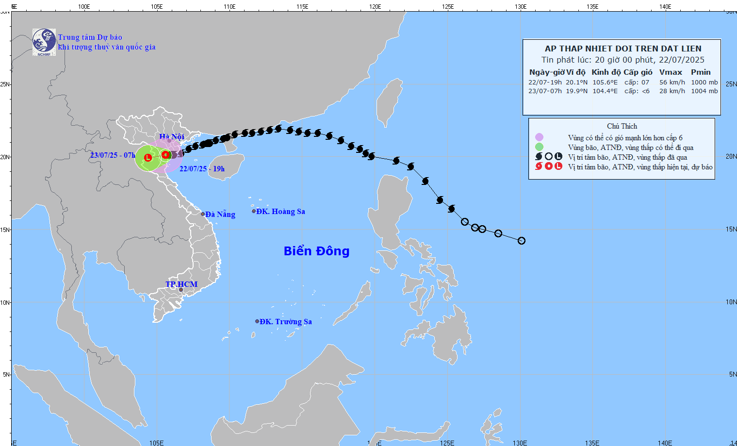 Bão số 3 suy yếu nhưng hoàn lưu vẫn gây mưa lớn ở Bắc Trung Bộ