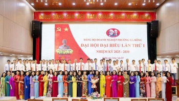 Hà Nội: Đại hội đại biểu Đảng bộ Doanh nghiệp phường Hà Đông lần thứ I thành công tốt đẹp