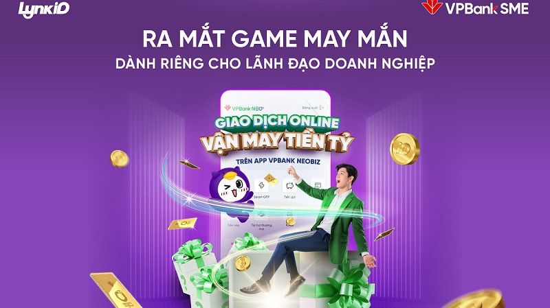 LynkiD ra mắt game may mắn dành riêng cho khách hàng doanh nghiệp VPBank