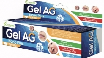 Thu hồi trên toàn quốc lô sản phẩm Gel bôi da AG NANO T/P PLUS không đạt chất lượng