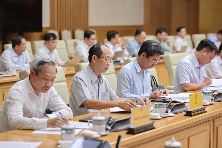 Các đại biểu tham dự phiên họp - Ảnh: VGP