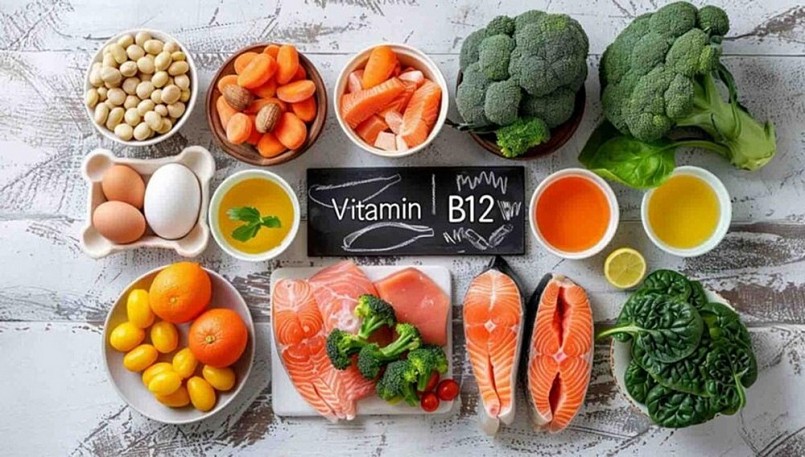 Duy trì chế độ ăn giàu vitamin nhóm B, sắt và kẽm có thể hỗ trợ làm chậm quá trình bạc tóc.