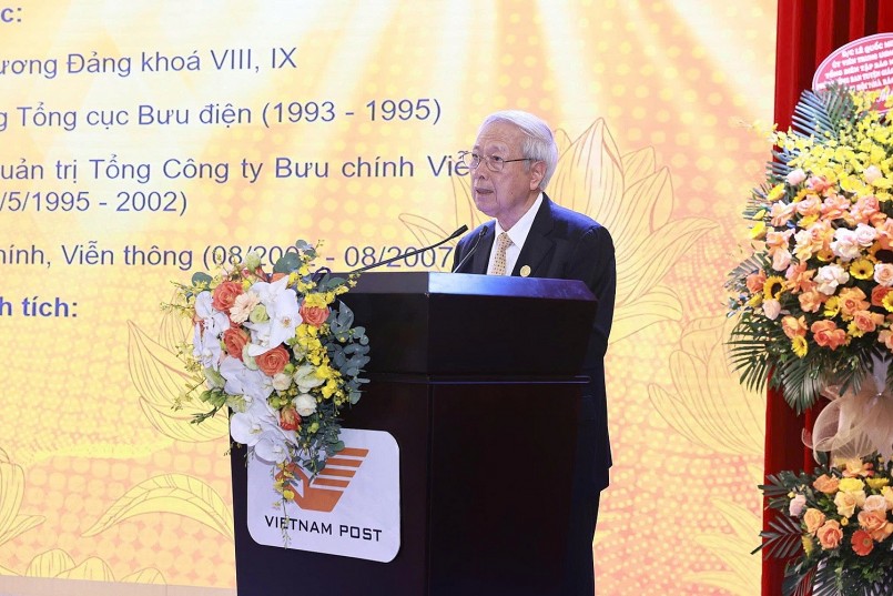 Ông Đỗ Trung Tá, Nguyên Bộ trưởng Bộ Bưu chính Viễn thông chia sẻ về hành trình phát triển của ngành Bưu điện 