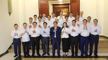 Thủ tướng Chính phủ Phạm Minh Chính chủ trì duyệt Đại hội đại biểu Đảng bộ tỉnh Thanh Hóa lần thứ XX, nhiệm kỳ 2025-2030